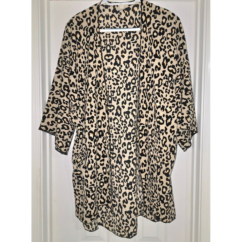 Lovely J Kimono Beach Cover Up Size L